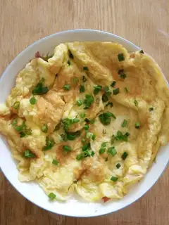Onions running eggs