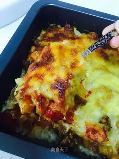 Black pepper beef rice