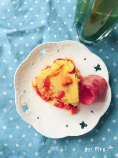 Cracker omelet