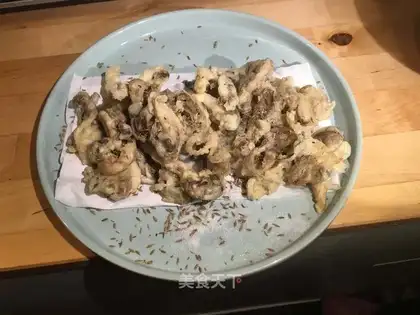 Fried mushrooms