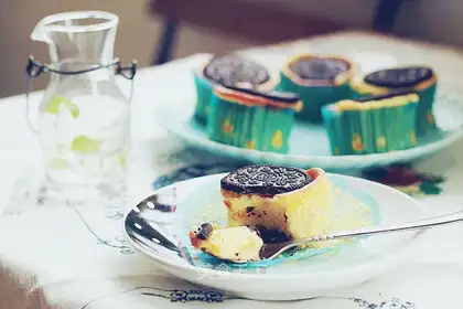 Olio's mini cheesecake