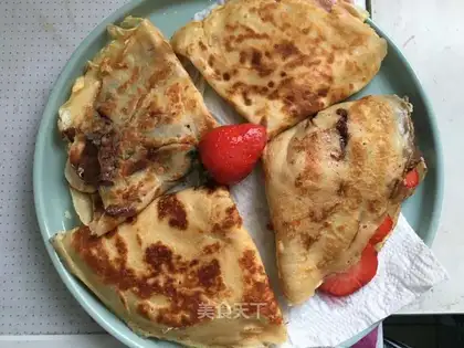 French traditional crepes
