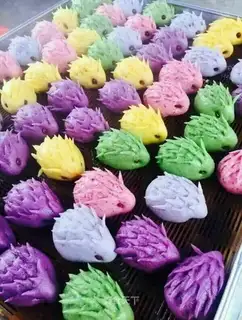 Rainbow hedgehog