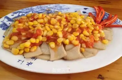 Chicken-legged mushroom corn