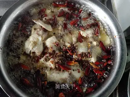 Boiled fish