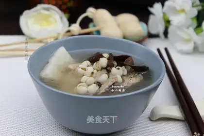 Wood cotton mountain medicine soup