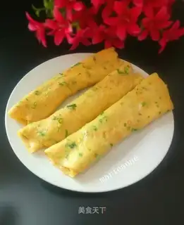 Onion eggcake
