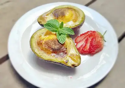 Egg roast butter