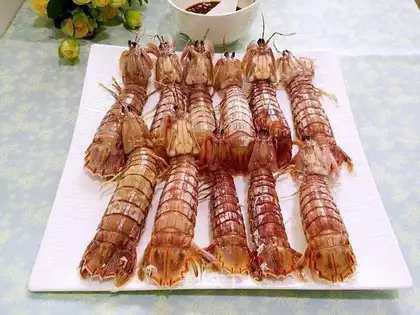 Skinned shrimp