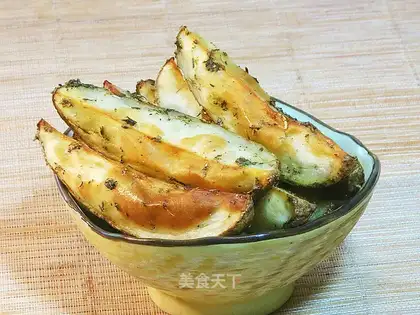 Cracked potatoes