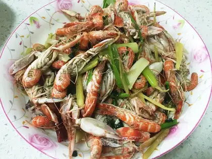 Fried shrimp