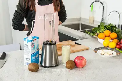 Peach apple mixed juice