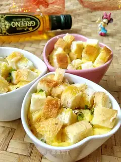 Onion bread, salt pudding
