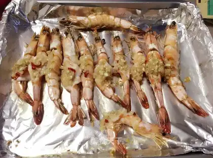 Garlic shrimp