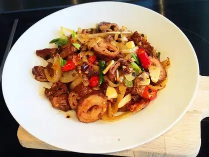 Spicy and fatty