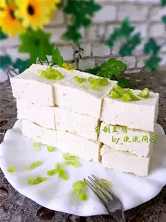 Homemade tofu