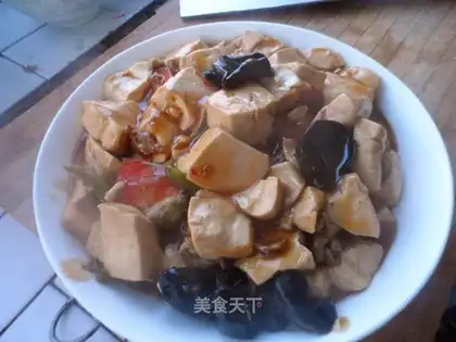 Homemade tofu