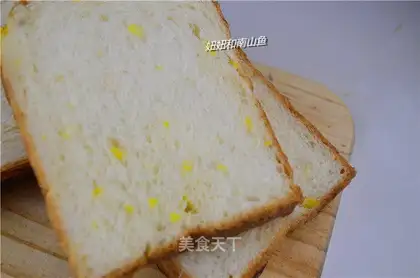 Sweet corn toast