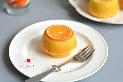 Blood orange cake