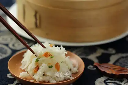 Powdered shrimp radish