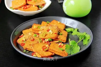 Fried tofu