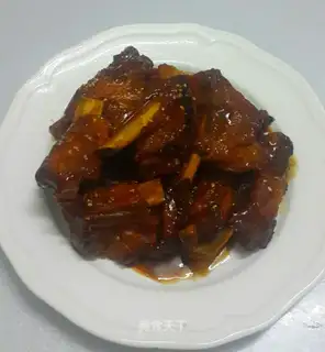 Red burn ribs