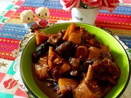 Homemade chicken legs