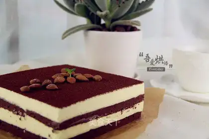 White chocolate mousse