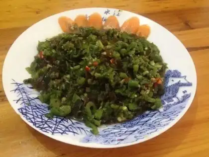 Hot peppers and eggs