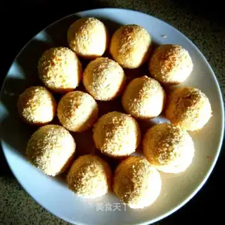 Cream-free butter-cream balls