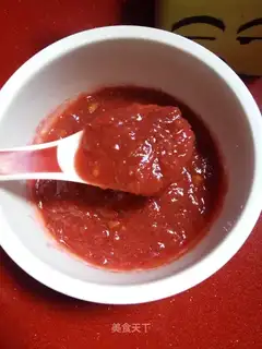 Mountain strawberry sauce