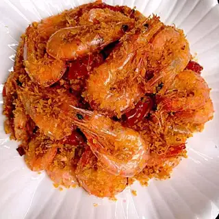 Shrimp from the pond