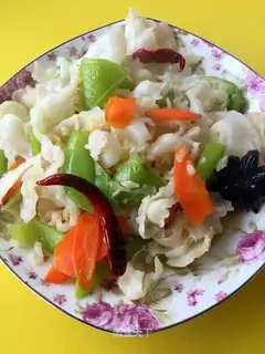Fried mackerel