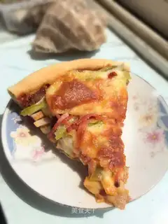Luxury double-packed pizza