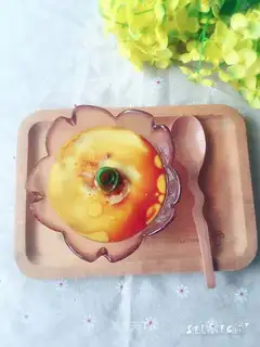 Rice steamed eggs