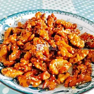 Amber walnuts