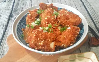 Korean sweet rice powdered bones
