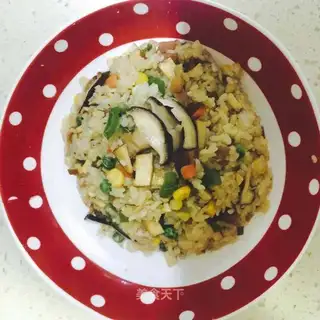 Soy sauce and fried rice