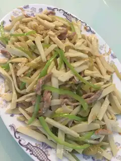 Fried silk