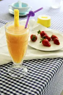 The pineapple juice