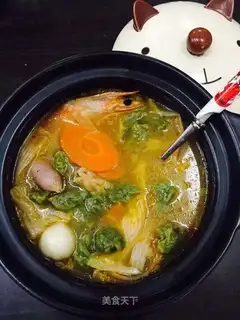 Pickles on noodles