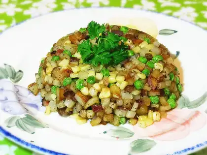 Vanilla potato corn