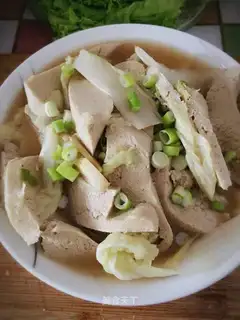 Frozen tofu cabbage