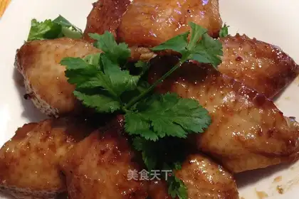 Roasted chicken wings