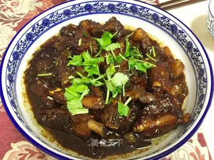 Garlic curd ribs
