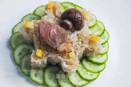 Mushroom rice