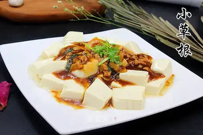 Meat and tofu