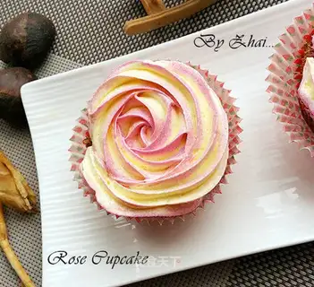 Rose cupcakes