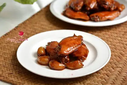 Sweet beer chicken wings