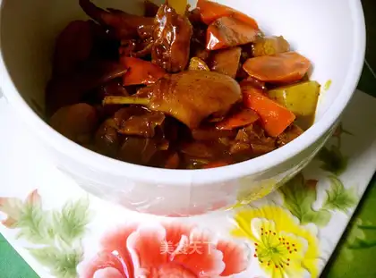 Curry chicken